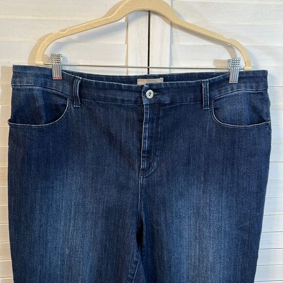 Chico’s Jeans Capri Size 3 (16) Stretch Denim - Picture 6 of 16